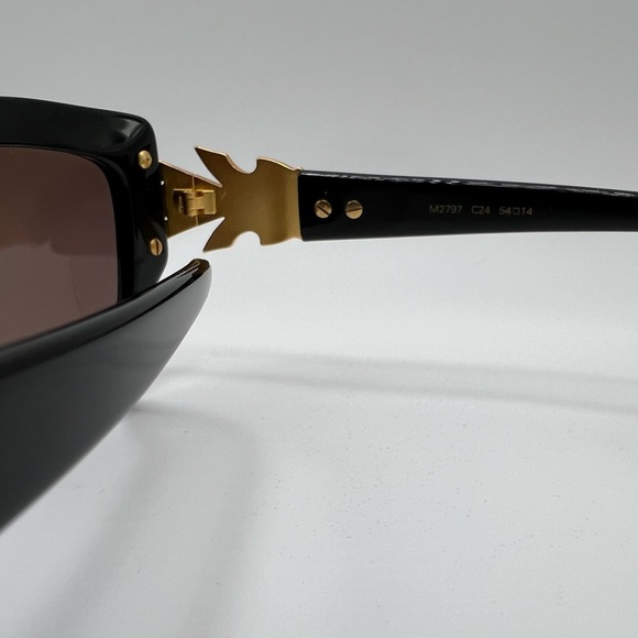 Rare Authentic Caviar Collection Design Oversized Sunglasses M3535 56-18-130 - Picture 11 of 13